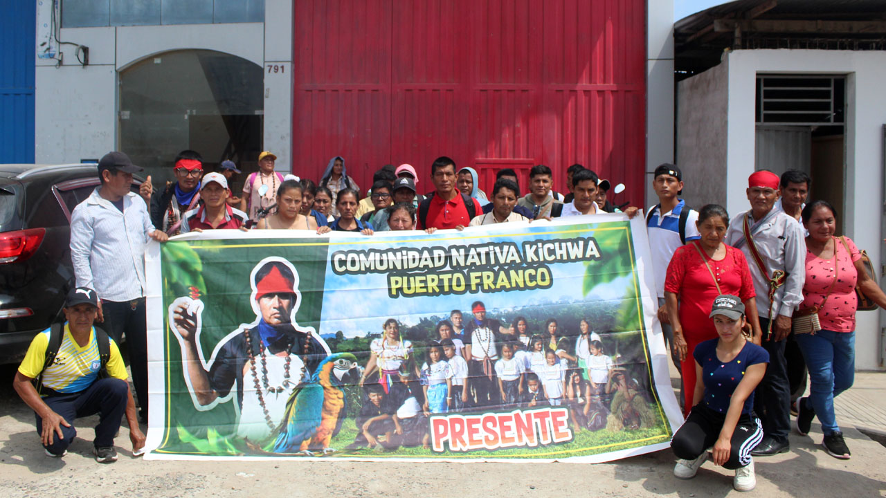 Comunidad kichwa de Puerto Franco exige justicia frente a conservación excluyente, tras cuatro años de batalla legal por sus derechos territoriales